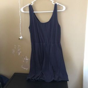 Xhilaration navy cutout dress